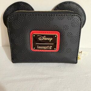 Disney Loungefly Black Wallet